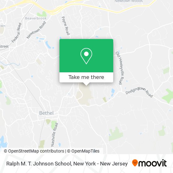 Mapa de Ralph M. T. Johnson School