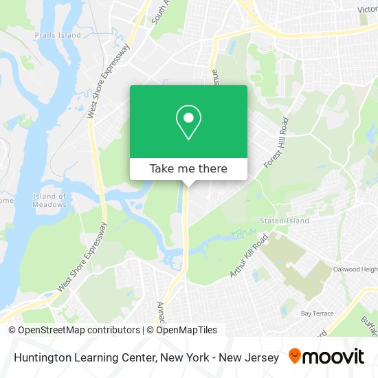 Mapa de Huntington Learning Center