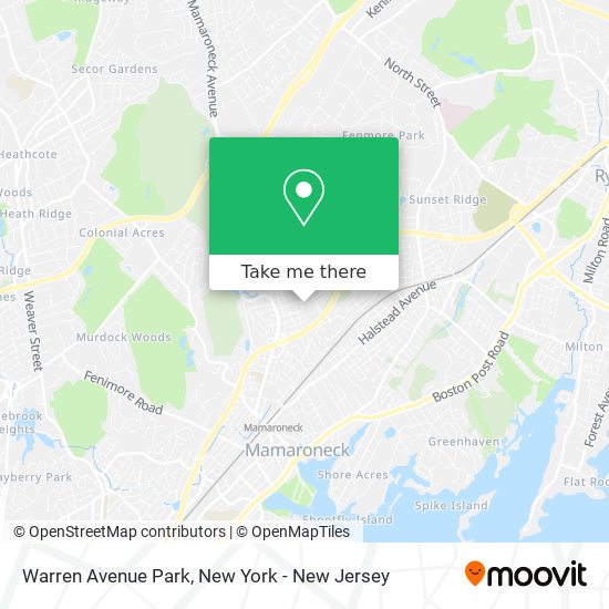 Mapa de Warren Avenue Park