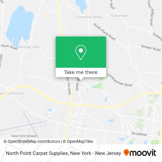 North Point Carpet Supplies map