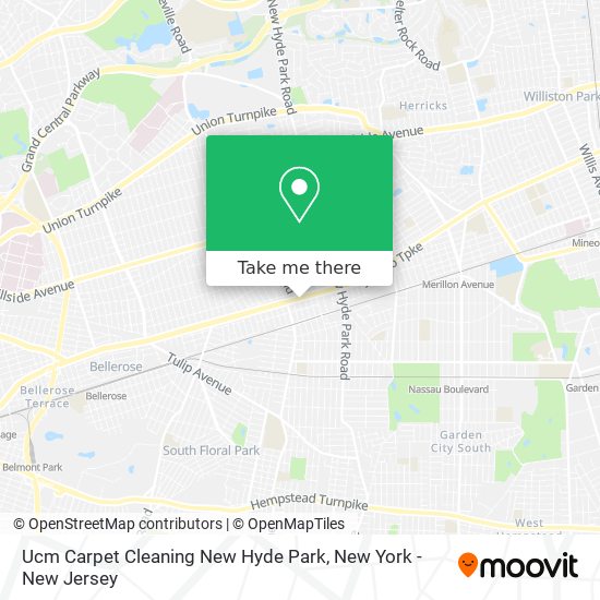 Ucm Carpet Cleaning New Hyde Park map