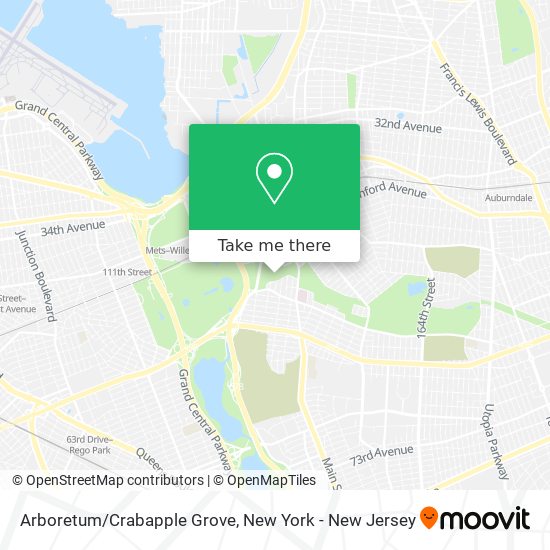 Arboretum/Crabapple Grove map
