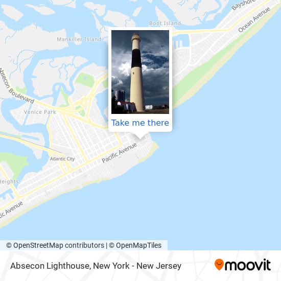 Absecon Lighthouse map