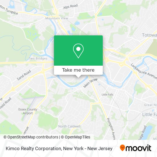 Mapa de Kimco Realty Corporation