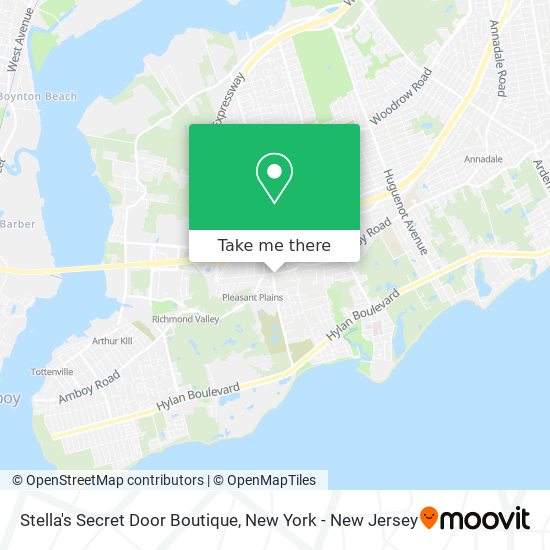 Mapa de Stella's Secret Door Boutique