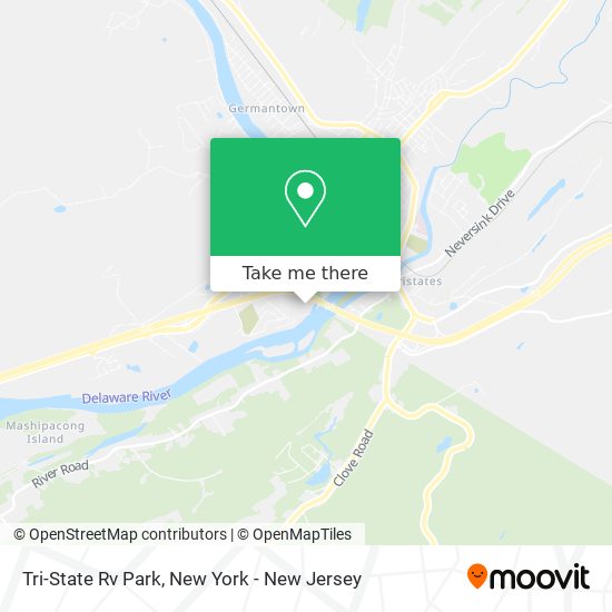 Tri-State Rv Park map