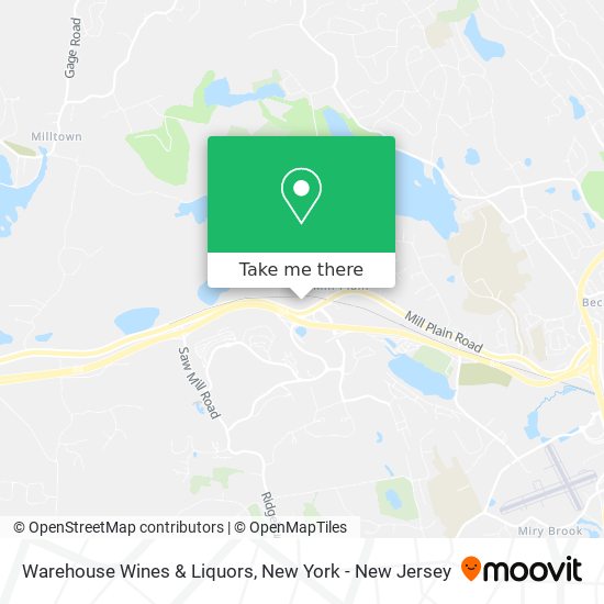 Mapa de Warehouse Wines & Liquors