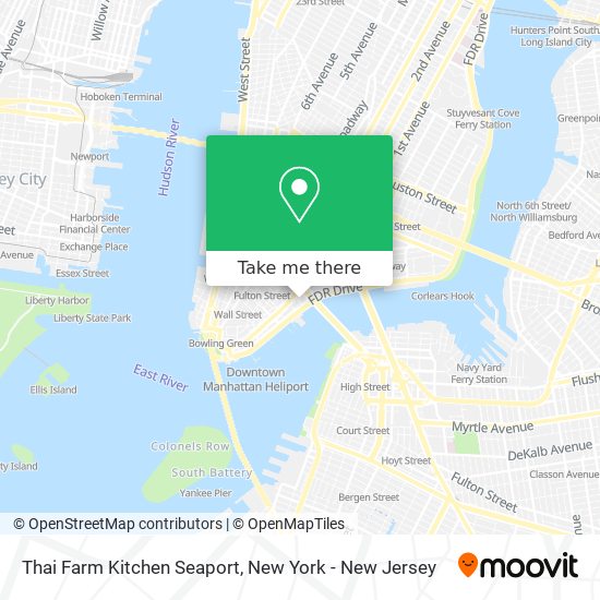 Mapa de Thai Farm Kitchen Seaport