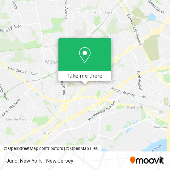 Juno map