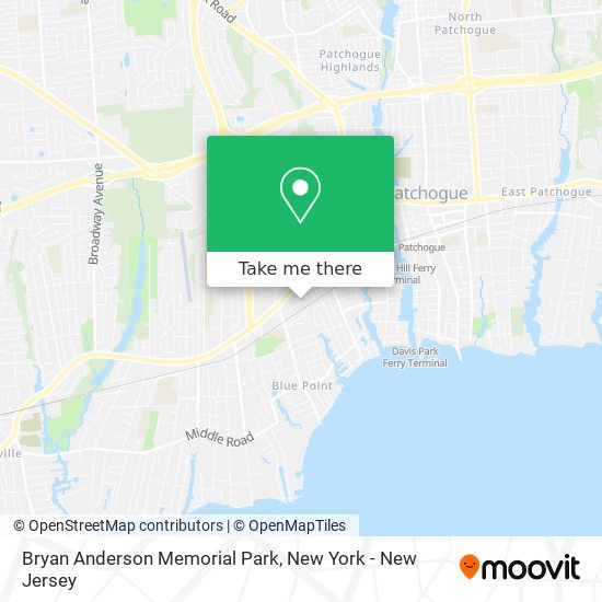 Bryan Anderson Memorial Park map