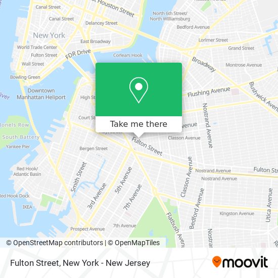 Fulton Street map