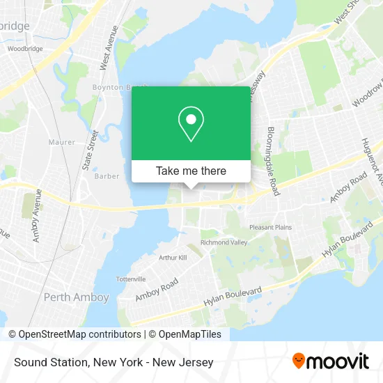 Sound Station map