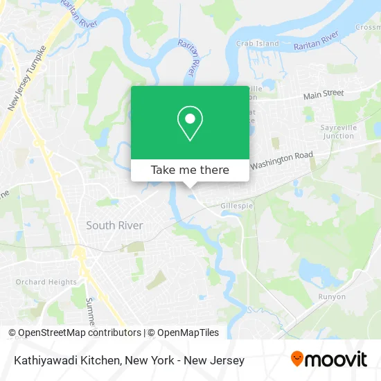 Mapa de Kathiyawadi Kitchen