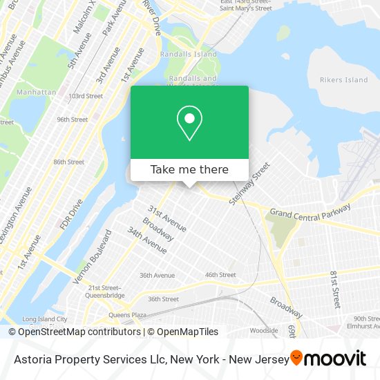 Mapa de Astoria Property Services Llc