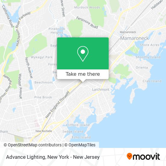 Mapa de Advance Lighting