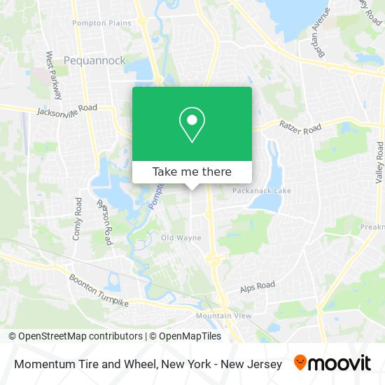 Momentum Tire and Wheel map