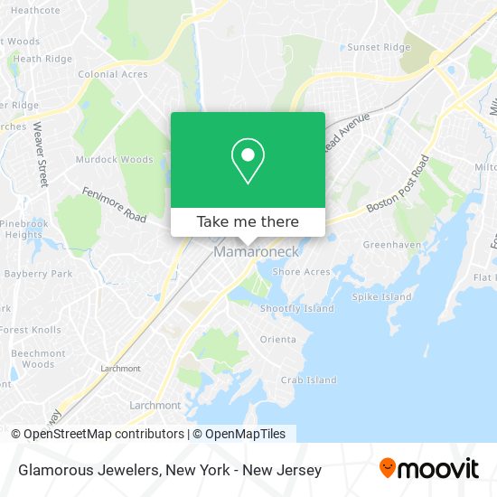 Glamorous Jewelers map