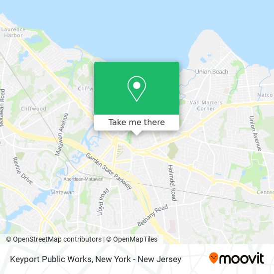 Mapa de Keyport Public Works