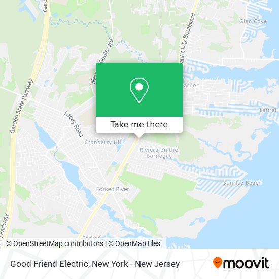 Good Friend Electric map