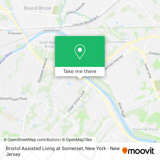 Mapa de Bristol Assisted Living at Somerset