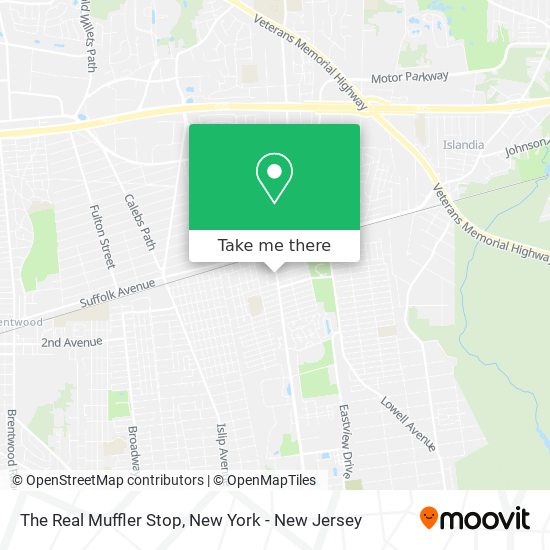 Mapa de The Real Muffler Stop