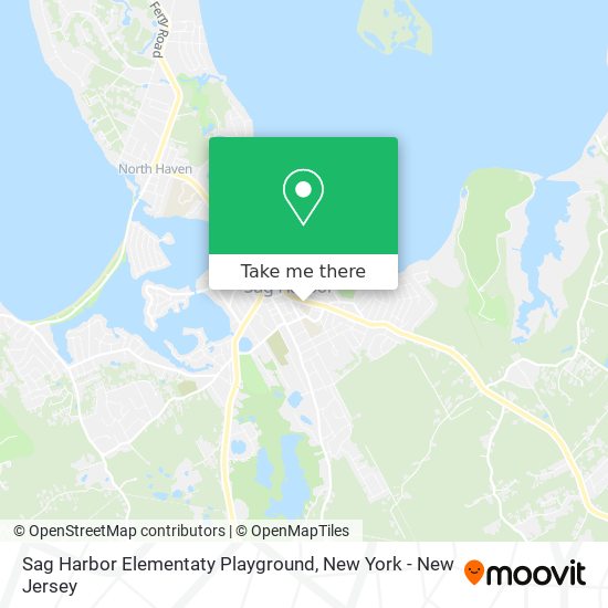 Sag Harbor Elementaty Playground map