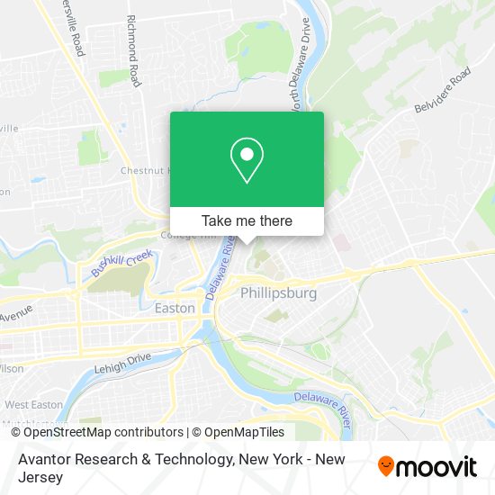 Avantor Research & Technology map