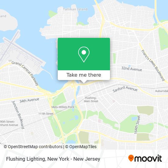 Mapa de Flushing Lighting