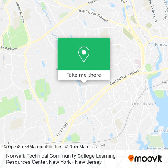Norwalk Technical Community College Learning Resources Center map