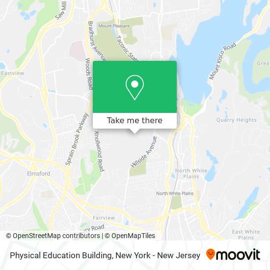Physical Education Building map