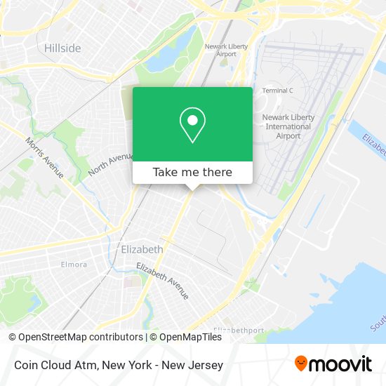 Coin Cloud Atm map