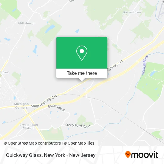 Quickway Glass map