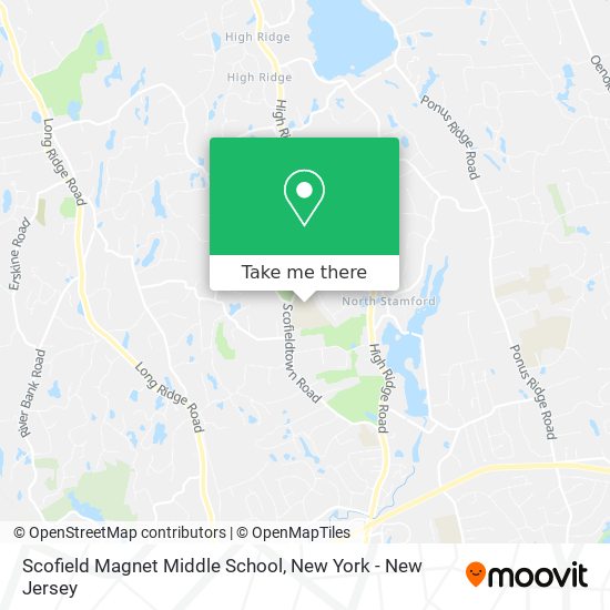 Scofield Magnet Middle School map