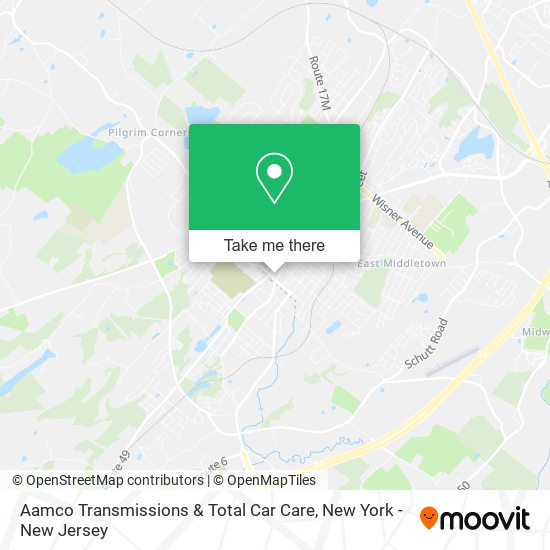 Aamco Transmissions & Total Car Care map