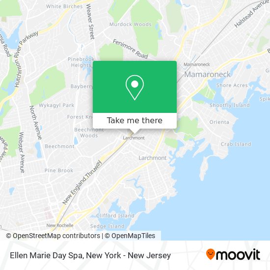 Ellen Marie Day Spa map