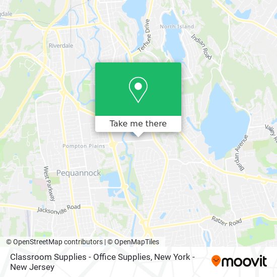 Classroom Supplies - Office Supplies map