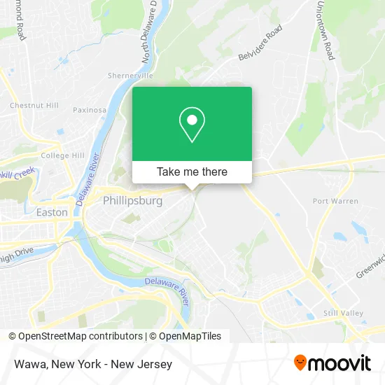 Wawa map