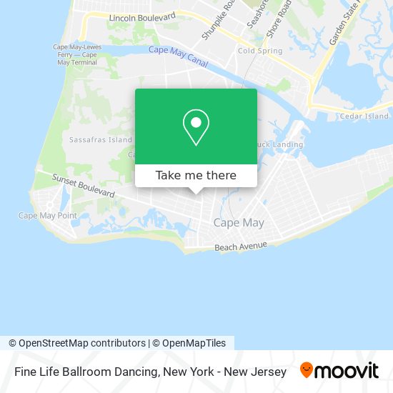 Mapa de Fine Life Ballroom Dancing