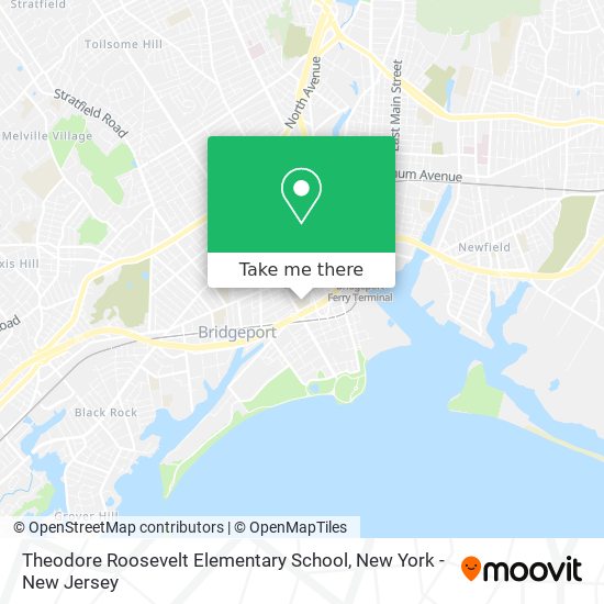 Mapa de Theodore Roosevelt Elementary School