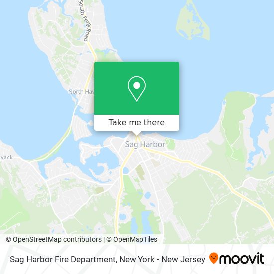 Mapa de Sag Harbor Fire Department