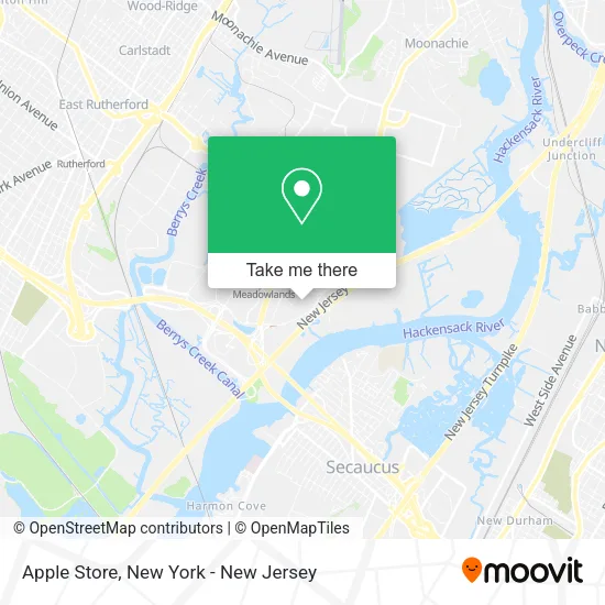 Apple Store map