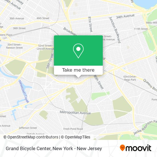 Grand Bicycle Center map