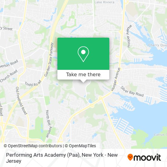 Performing Arts Academy (Paa) map