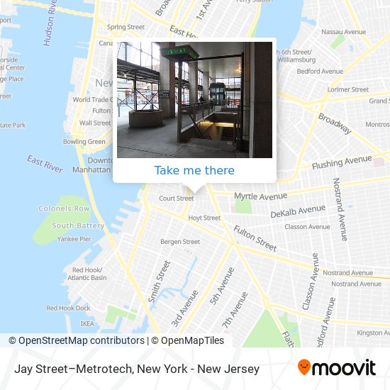 Jay Street–Metrotech map