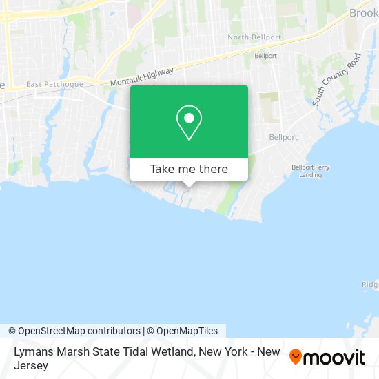 Mapa de Lymans Marsh State Tidal Wetland