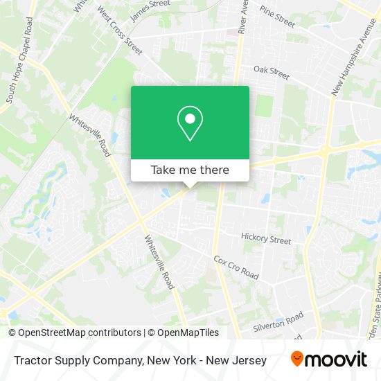 Tractor Supply Company map