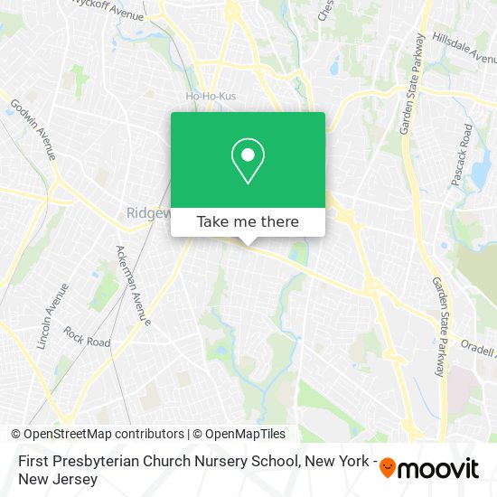 First Presbyterian Church Nursery School map