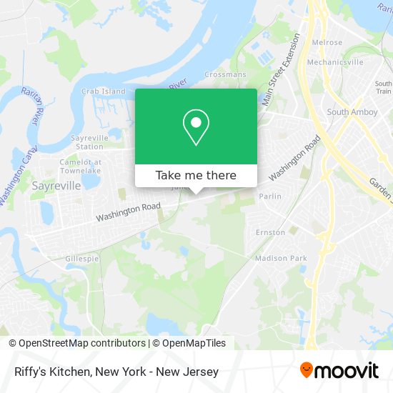 Riffy's Kitchen map