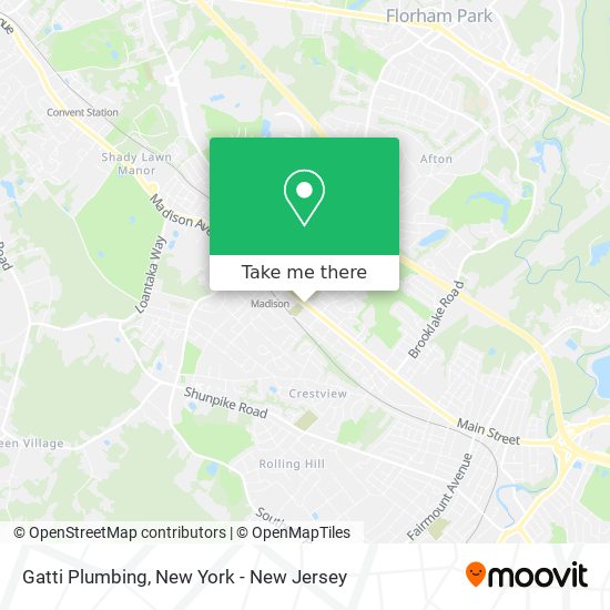 Gatti Plumbing map