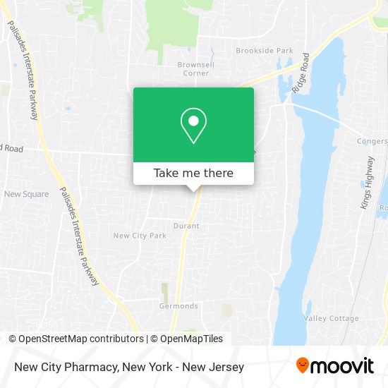 New City Pharmacy map